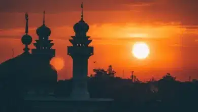 شروق شمس صبيحة ليلة القدر 24 رمضان