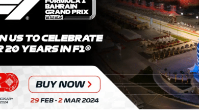 رابط موقع حجز تذاكر فورمولا 1 البحرين 2024