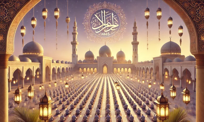 متى موعد وقت صلاة عيد الفطر في قطر 2025/ 1446