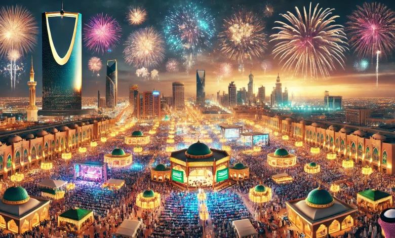 أماكن احتفالات عيد الفطر 2025 في الرياض