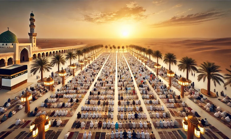 أوقات صلاة عيد الفطر 1446 في السعودية الأحد 30 مارس 2025
