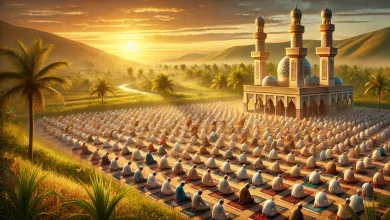 الساعة كم موعد توقيت صلاة عيد الفطر في تبوك 2025 / 1446