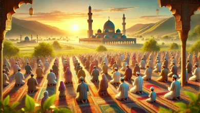 مصليات عيد الفطر في تبوك 2025 – 1446