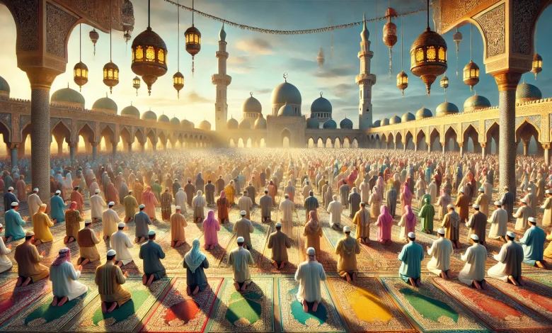 الساعة كم توقيت موعد صلاة عيد الفطر 2025 / 1446 في السودان