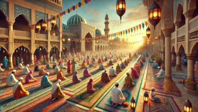الساعة كم توقيت موعد صلاة عيد الفطر 1446 / 2025 في المجمعة