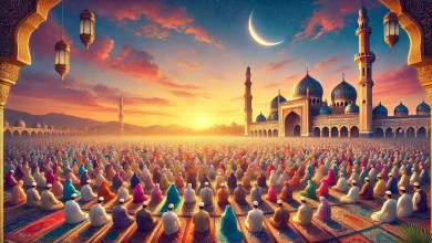 الساعة كم توقيت موعد وقت صلاة عيد الفطر في بلجيكا 2025/ 1446