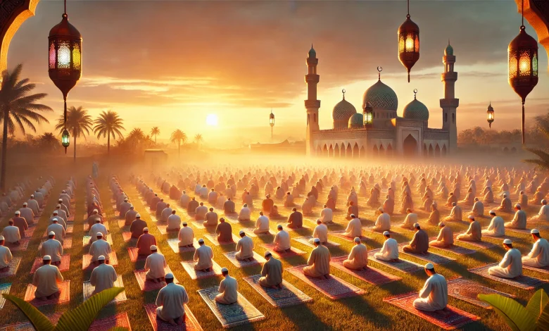 الساعة كم توقيت موعد صلاة عيد الفطر في سلطنة عمان 2025 / 1446