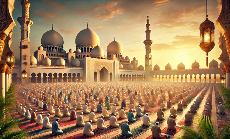 المساجد التي تقام فيها صلاة عيد الفطر في الهفوف 2025 / 1446