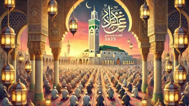 مصليات عيد الفطر 2025/ 1446 في عرعر