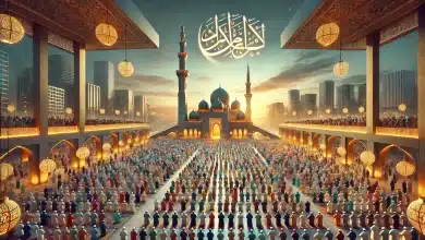 الساعة كم موعد توقيت صلاة عيد الفطر في عسير 2025/ 1446
