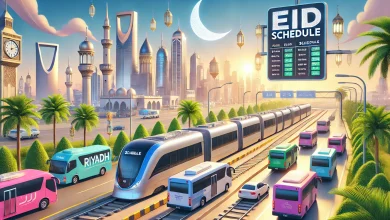مواعيد عمل قطار وحافلات الرياض في عيد الفطر 2025/ 1446