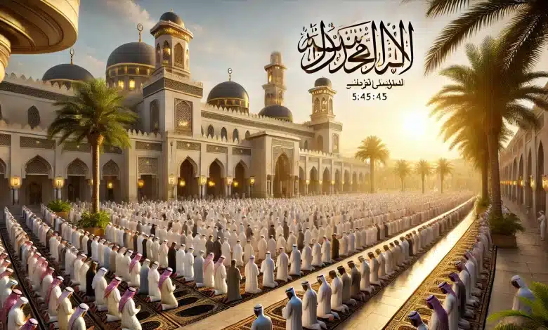 الساعة كم توقيت موعد صلاة العيد في الشارقة 2025/ 1445