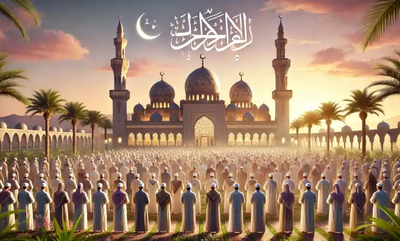 أي ساعة تقام صلاة عيد الفطر في الباحة 2025 / 1446