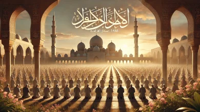 الساعة كم توقيت موعد وقت صلاة عيد الفطر في الهفوف 2025 / 1446