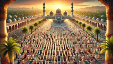 المساجد التي تُقام فيها صلاة عيد الفطر في الباحة 2025 / 1446