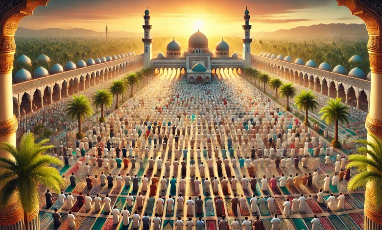 المساجد التي تُقام فيها صلاة عيد الفطر في الباحة 2025 / 1446