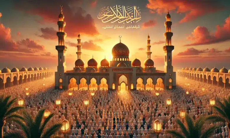 اي ساعة موعد صلاة عيد الفطر 2025 في خميس مشيط