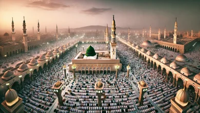 مصليات عيد الفطر المدينة المنورة 1446