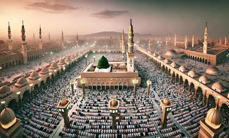 مصليات عيد الفطر المدينة المنورة 1446