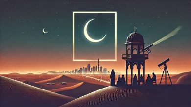 هلال شوال 1446