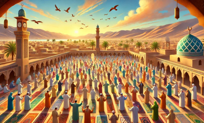 مصليات عيد الفطر 2025 / 1446 في اليمن