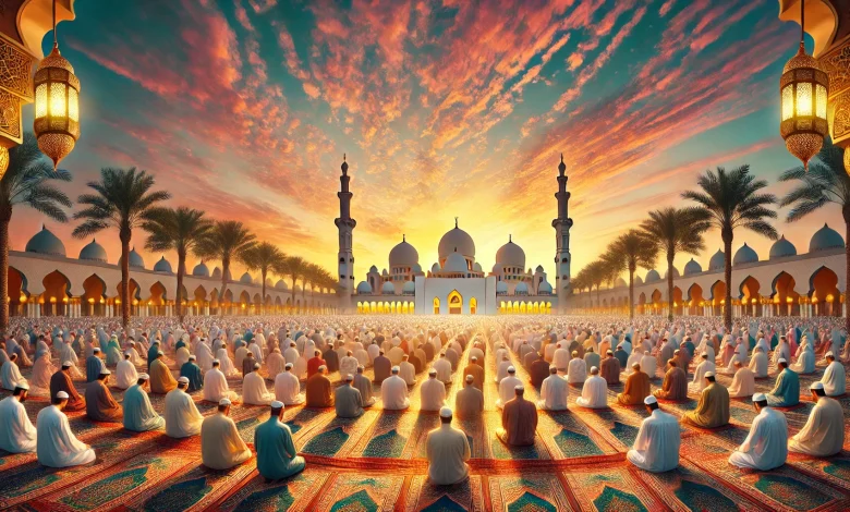 الساعة كم توقيت موعد وقت صلاة عيد الفطر في تيماء والوجه وأملج وضباء 2025 / 1446