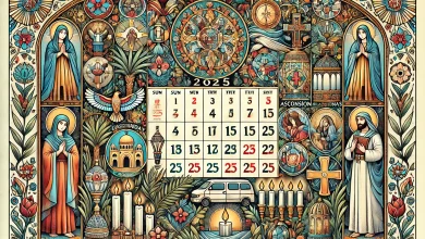 الأعياد المسيحية المتبقية في 2025
