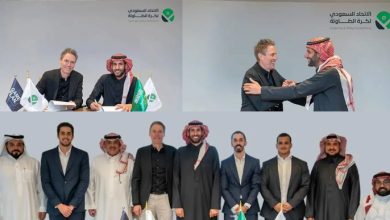 المدرب السويدي يورجن بيرسون مدرب المنتخب السعودي لكرة تنس الطاولة