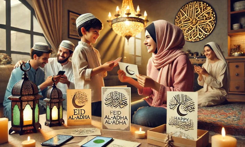 تبادل بطاقات التهنئة بمناسبة عيد الأضحى 2025