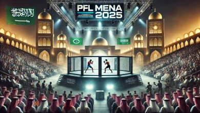 دوري المقاتلين المحترفين الموسم الثاني PFL MENA جدة 2025