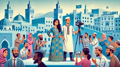 زوج يوثق روتين العيد وزوجته