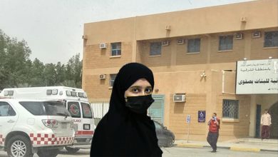 سقوط طالبة ثانوية صفوى بنات