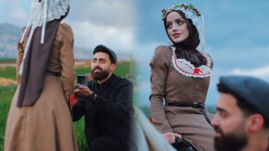 عبير الصغير وخطيبها يوسف فرحات