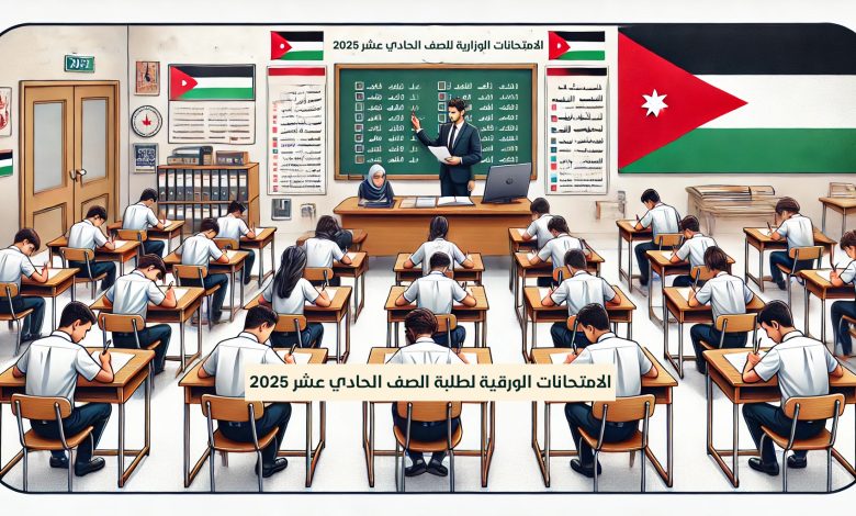 عودة الامتحانات الورقية في الأردن