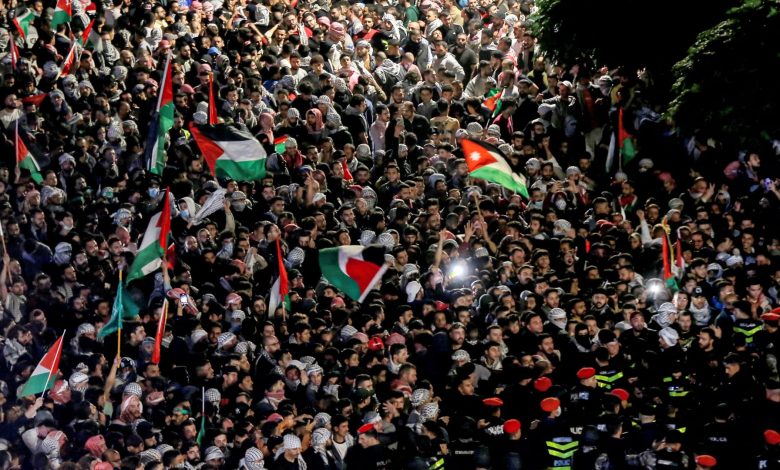 مظاهرات المسجد الحسيني في الأردن
