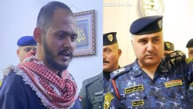 المهندس بشير خالد واللواء عباس التميمي