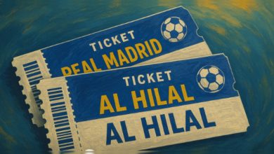 شراء حجز تذاكر مباراة الهلال ضد ريال مدريد